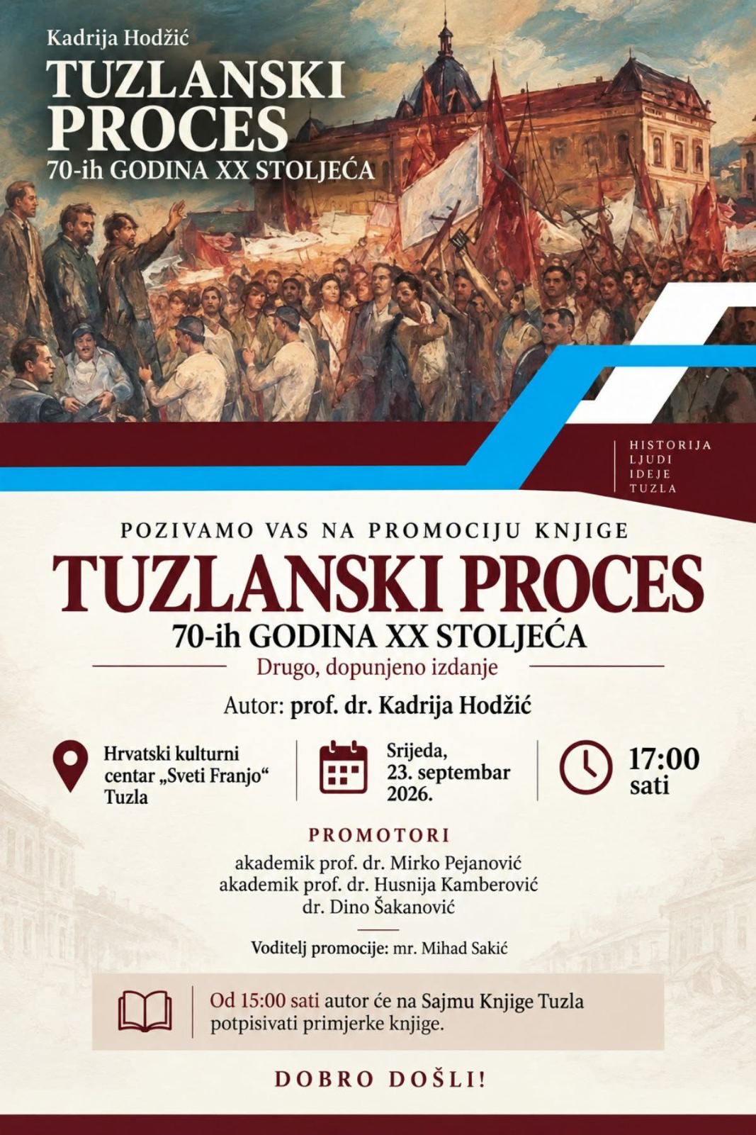 Tuzlanski procesi na sajmu knjige u Tuzli